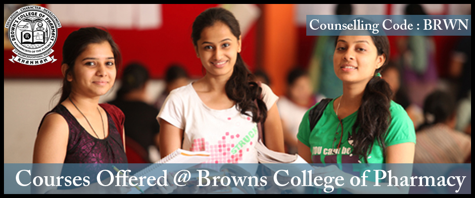 Courses Offered @ Browns College of Pharmacy2